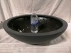 New Green Theory Fiberglass Low Bowl Planter - D20" & H5" Matte Grey - 3