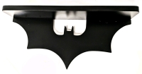 Bat Shelf for Goths & Fans of Batman - 18" Long x 4" Deep