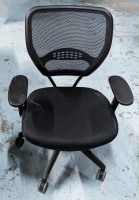 Mesh Back Office Chair 37&rdquo;-41&rdquo; Discoloration & Debris on Seat