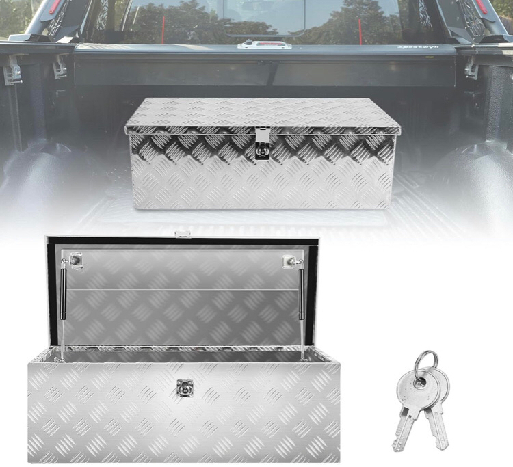 New Blackhorse 30 x 13 x 10 Inch Aluminum Truck Trailer Tool Box Chest Box Pickup