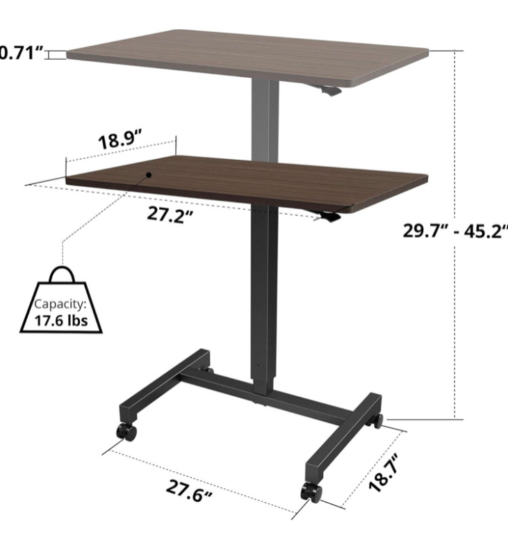 FitDesk Height Adjustable Desk