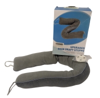 New 36" Weighted Door Draft, Noise, Dust & Smoke Stopper with Hook Tape