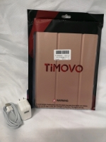 New Adapter with Lightening Connector+ Timovo Case for iPad 10.2 2019 in Rose Gold