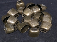 18 New Small Metal Bells - 1.25" tall