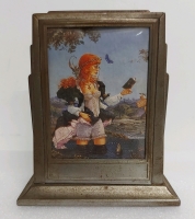 Vintage Zell "Piggy Bank" New York Unique Art Deco 4.25"X2"X5"