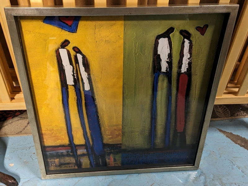 Framed Print - 25" by 25" with frame