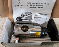 New Sunex Tools 3/8" Dr. Palm Grip Impact Wrench. 6" Long