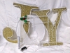 Christmas JOY Outdoor Light-Up Decoration Each Letter Approx 16" x 16" - 2