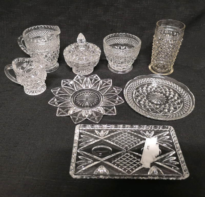 Vintage Glass & Crystal Lot