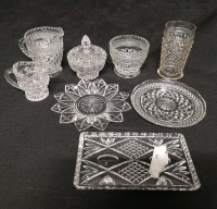 Vintage Glass & Crystal Lot