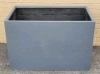 New Green Theory Large Trough Fiberglass Planters - 36"L x 20"W x 24"H - 2