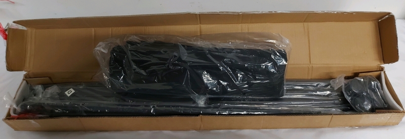 Black Partition Room Divider Approx 68"x65" On Wheels Black