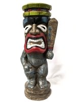 Fantastic Large TIKI MAN Statue 8.75" x 7.75" x 22" Tall