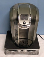 KEURIG 2.0 Coffee Maker & Coffee Pod Stand . Pre-owned , Tested Powers Up .