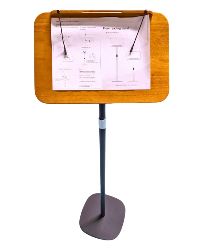 New 49" Tall Floor Pedestal Reading Stand