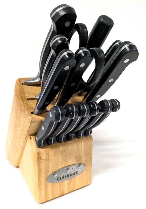 CUISINART Knife Block with Knives +