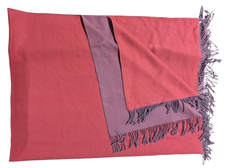 Gorgeous WAYRA Wool & Baby Alpaca Nuancavelica Hand Made Peru Shawl / Throw Blanket (65" x 50")