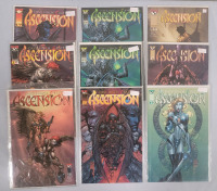 Top Cow / Image Comics ASCENSION Comic Lot . Nine (9) Comics