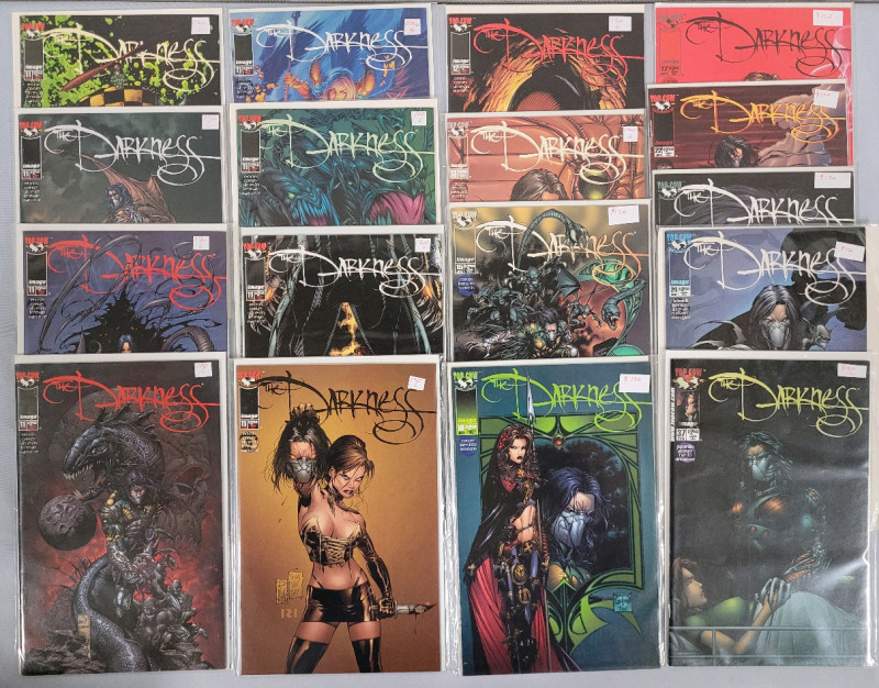 Top Cow / Image Comics THE DARKNESS Comic Lot . 17 Comics Bagged & Boarded