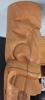 58.5" Tall Wooden Log TIKI on Stand - 3