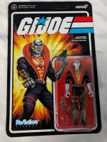 New G.I. Joe Destro ReAction Figure. 4" Tall Figure.