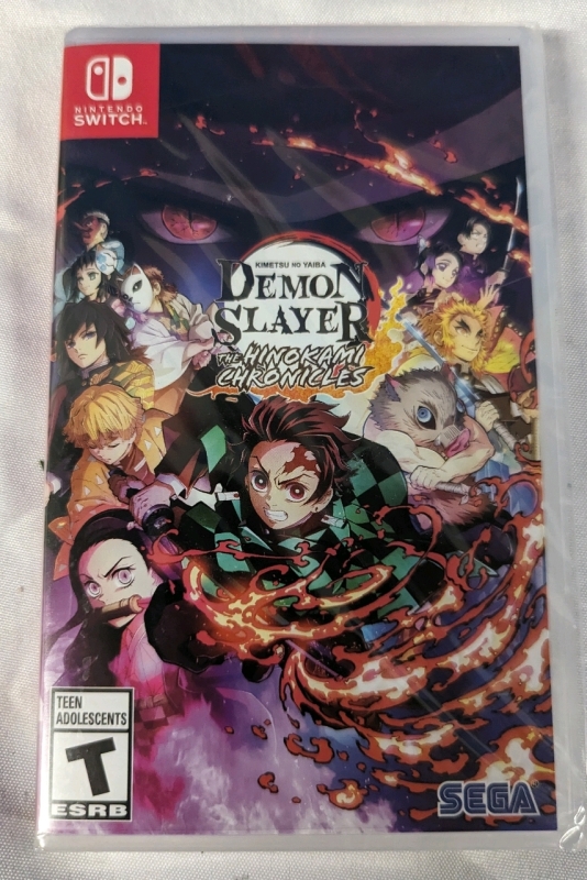 New Sealed Nintendo Switch Demon Slayer: The Hinokami Chronicles Game