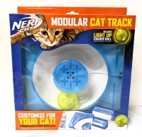 New NERF CAT Modular Cat Track w Light Up Chaser Ball