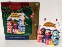 CARE BEARS Caring, Sharing Wishing Well Christmas Ornament #112 by Carlton Cards (3.25"" Tall)