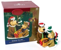 YOGI BEAR (& BooBoo) Christmas "Puc-a-Nic" Christmas Ornament #95 by Carlton Cards (3.25" Tall)