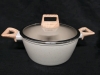 New Soday Granite 4.3 QT Saucepan with Lid and Steamer - 3