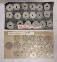 1930s Mississippi Tax Commission One Cent Sales Tax Tokens , 34 Tokens