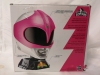 New Hasbro Pink Mighty Morphin POWER RANGER Helmet with Display Stand - 3