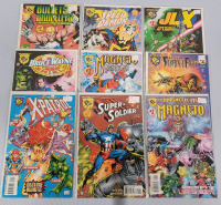 1996 Amalgam Comics One Shot Comic Books , DC & Marvel Comics Publishing Issues . Nine (9) Comics