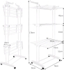 New Innotic 4-Tier Folding Laundry Drying Rack with 2 Adjustable Side Wings - 2