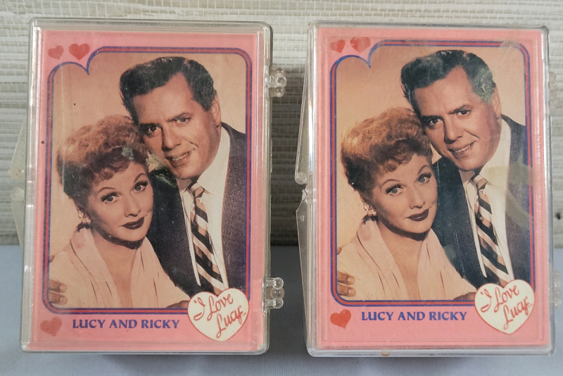 " I LOVE LUCY " Trading Card Sets , Two (2) Sets . Cannot Confirm if Complete or Not