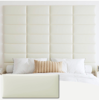 New 9 Panels IFNOW Wall Mounted Headboard, Upholstered Headboard 23.62&rdquo;x9.84&rdquo;