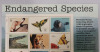 1995 US Postal ' Endangered Species ' Stamp Sheet . 32 Cent Stamps - 2