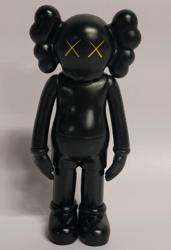 New - KAWS (Five Years Later) Companion Vinyl 8" Figure<br/>Black