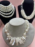 Signature Faux Pearl Necklaces