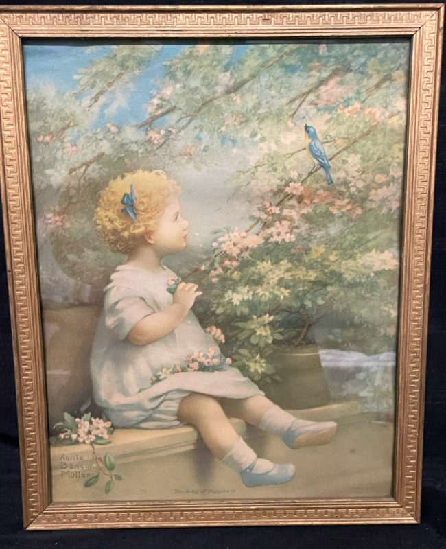 Vintage Annie Benson Muller print