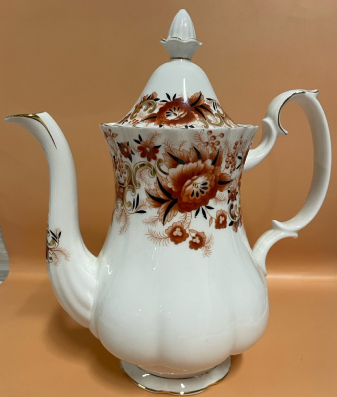 Royal Albert Keepsake 10” Coffee Pot