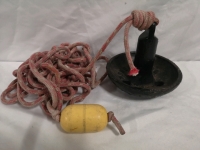 Boat Anchor 15 lbs with Rope