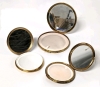 3 Vintage Powder Compacts incl 1x KLG Made in England 3" - 3.75" Diameter - 2