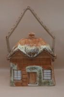 Vintage 10.25" Price Kensington Ye Olde Cottage Biscuit Container