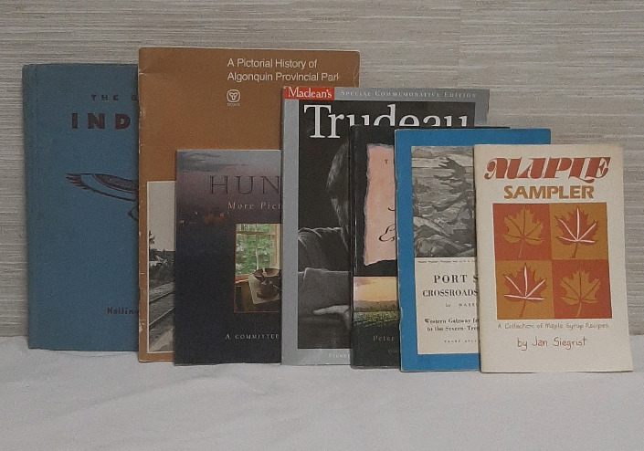 Vintage 7 Books and Booklets Referring to Canadian History