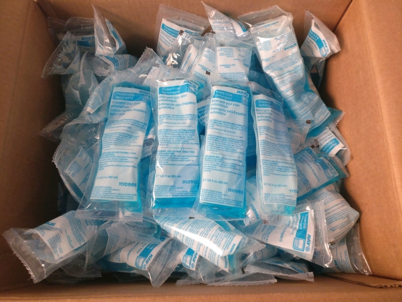 80+ New Powersink Detergent Packets - 80ml Each