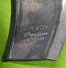 Vintage Modernist Jorgen Jensen Pewter Cuff Bracelet 1.2" Wide - 3