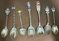 7 Sterling Silver spoons