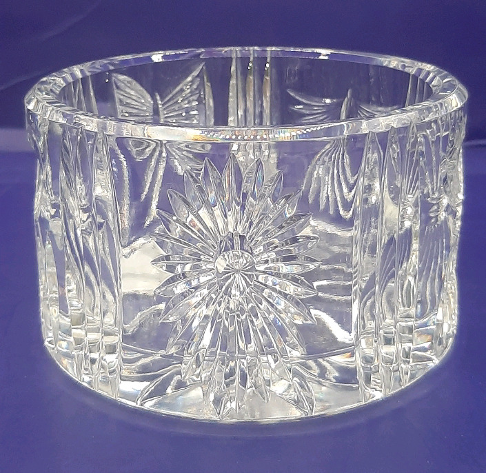 Vintage 5.25" Waterford Crystal Millenium Series Champagne Bottle Coaster