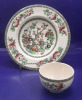Vintage 6 8" Johnson Brothers Indian Tree Soup Bowls 2 Luncheon Plates 1 Open Sugar - 3